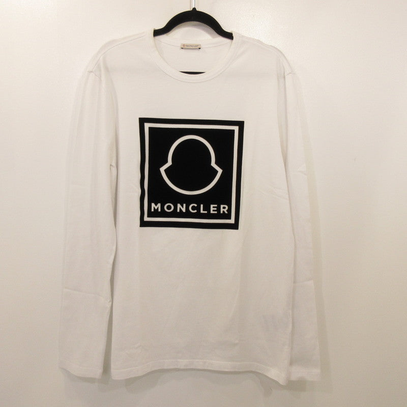 Used MONCLER | Moncler MAGLIA T-SHIRT Long Sleeve T-shirt G20918D00002 White Size: L