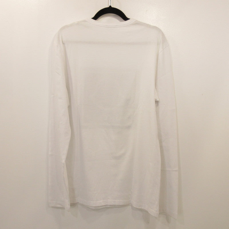 Used MONCLER | Moncler MAGLIA T-SHIRT Long Sleeve T-shirt G20918D00002 White Size: L