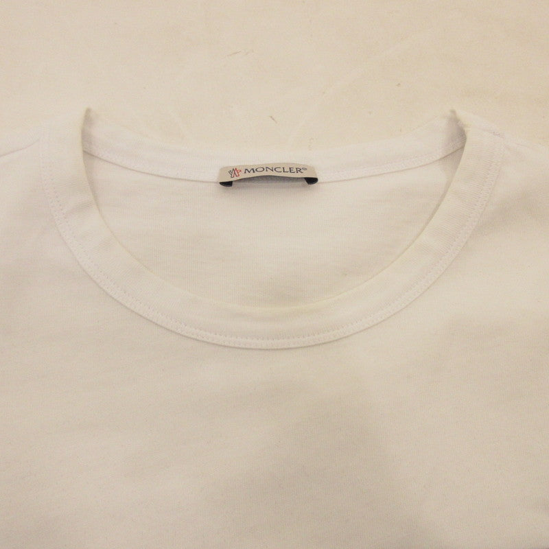 Used MONCLER | Moncler MAGLIA T-SHIRT Long Sleeve T-shirt G20918D00002 White Size: L