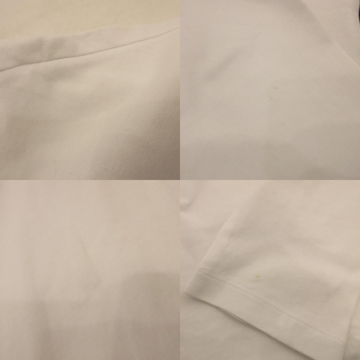 Used MONCLER | Moncler MAGLIA T-SHIRT Long Sleeve T-shirt G20918D00002 White Size: L