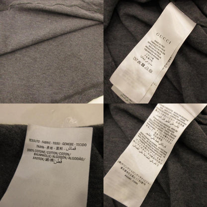Used] GUCCI | Gucci Short Sleeve T-Shirt 441685 Genuine Product, Gray, Size: XL
