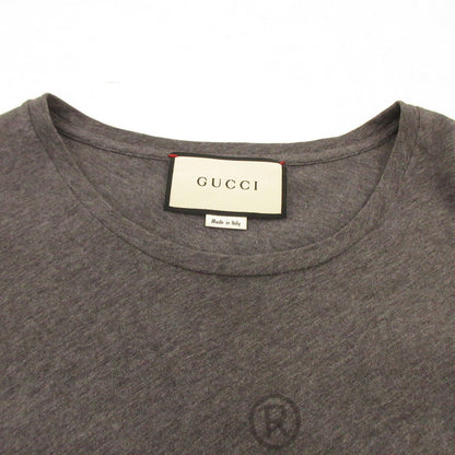 Used] GUCCI | Gucci Short Sleeve T-Shirt 441685 Genuine Product, Gray, Size: XL
