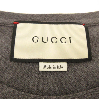 Used] GUCCI | Gucci Short Sleeve T-Shirt 441685 Genuine Product, Gray, Size: XL