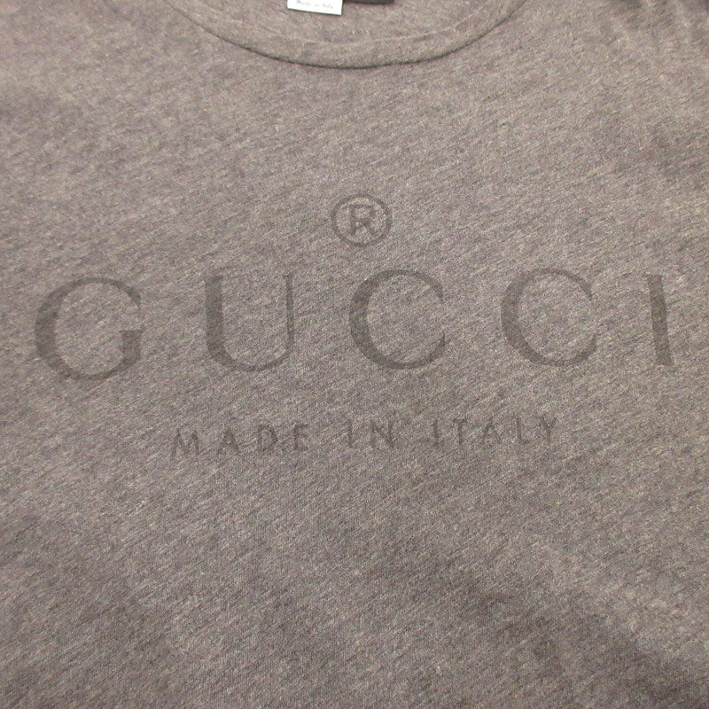 Used] GUCCI | Gucci Short Sleeve T-Shirt 441685 Genuine Product, Gray, Size: XL