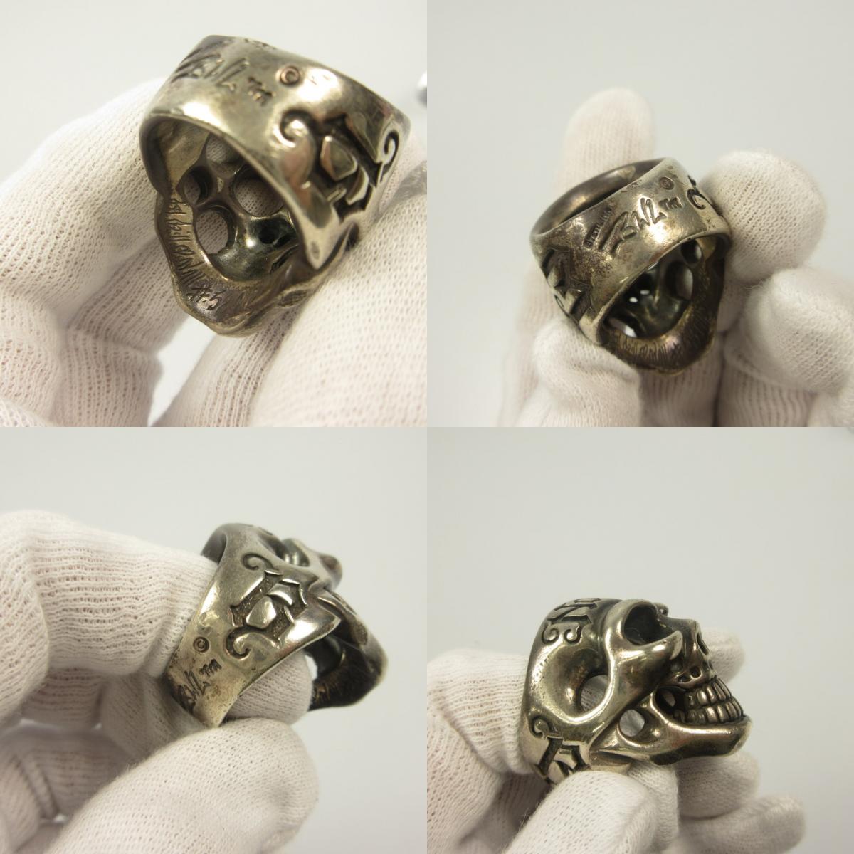 BILL WALL LEATHER | ビルウォールレザー Nomad Master Skull Ring Limited リング・指輪 R303 シルバー