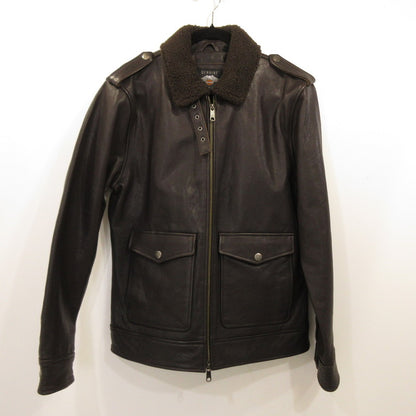 [Used] HARLEY-DAVIDSON | Harley-Davidson Sherpa Collar Leather Jacket Leather 97015-22VM Brown Size: S