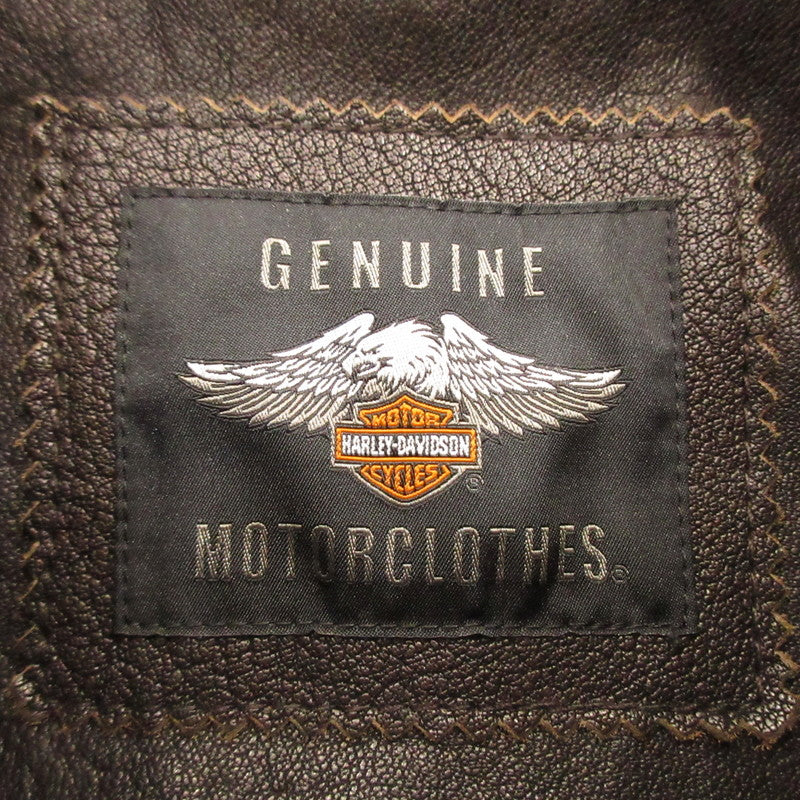 [Used] HARLEY-DAVIDSON | Harley-Davidson Sherpa Collar Leather Jacket Leather 97015-22VM Brown Size: S