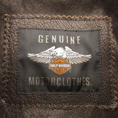[Used] HARLEY-DAVIDSON | Harley-Davidson Sherpa Collar Leather Jacket Leather 97015-22VM Brown Size: S