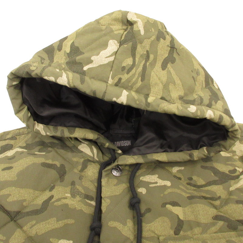 Used] HARLEY-DAVIDSON | Harley-Davidson Forever Harley Camo Jacket Down Jacket 97405-23VM Camo Size: M