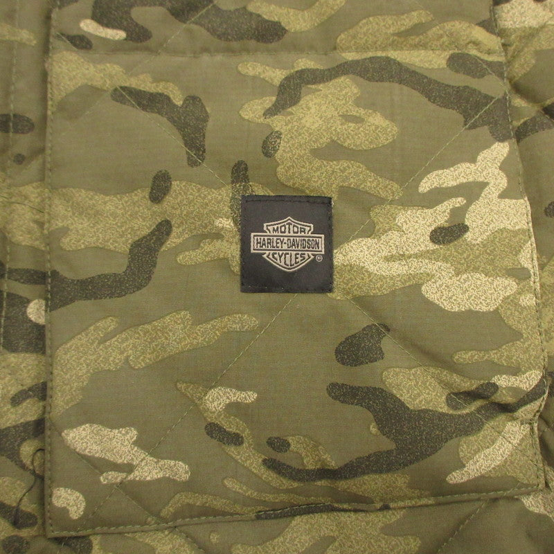 Used] HARLEY-DAVIDSON | Harley-Davidson Forever Harley Camo Jacket Down Jacket 97405-23VM Camo Size: M