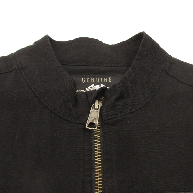 [Used] HARLEY-DAVIDSON Canvas Jacket Other Outerwear 98406-20VM Black Size: S