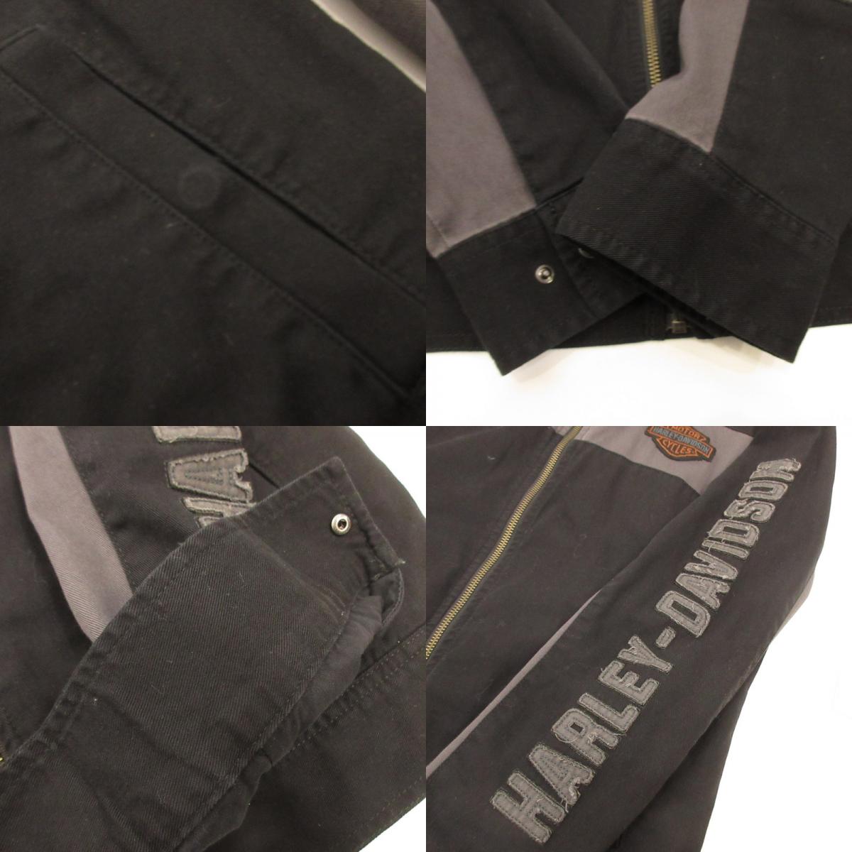 [Used] HARLEY-DAVIDSON Canvas Jacket Other Outerwear 98406-20VM Black Size: S
