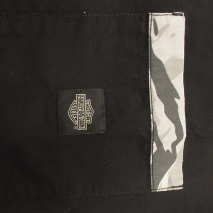 HARLEY-DAVIDSON | ハーレーダビットソン Shirt-Woven- Black 半袖シャツ 96070-24VM ブラック サイズ：L