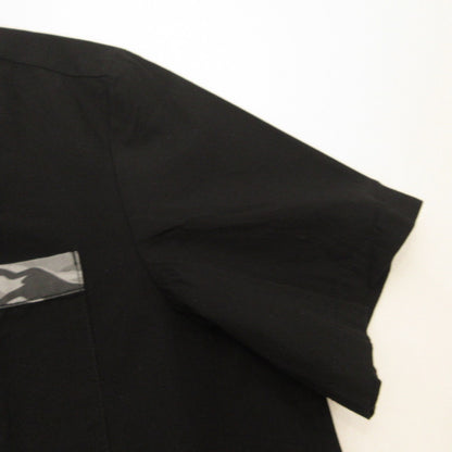 HARLEY-DAVIDSON | ハーレーダビットソン Shirt-Woven- Black 半袖シャツ 96070-24VM ブラック サイズ：L