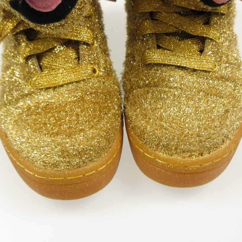 【中古】adidas Originals | アディダスオリジナルス JS BEAR CHRISTMAS PACK スニーカー G96188 ゴールド 26cm