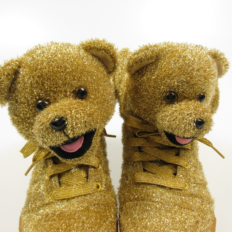 【中古】adidas Originals | アディダスオリジナルス JS BEAR CHRISTMAS PACK スニーカー G96188 ゴールド 26cm