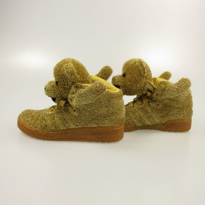 【中古】adidas Originals | アディダスオリジナルス JS BEAR CHRISTMAS PACK スニーカー G96188 ゴールド 26cm