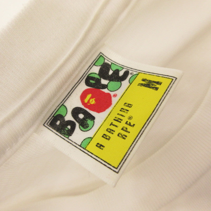 A BATHING APE | アベイシングエイプ BAPE 半袖Ｔシャツ ホワイト サイズ：M