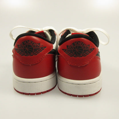 【中古】NIKE | ナイキ AIR JORDAN 1 RETRO LOW スニーカー HQ6998-600 レッド 26cm