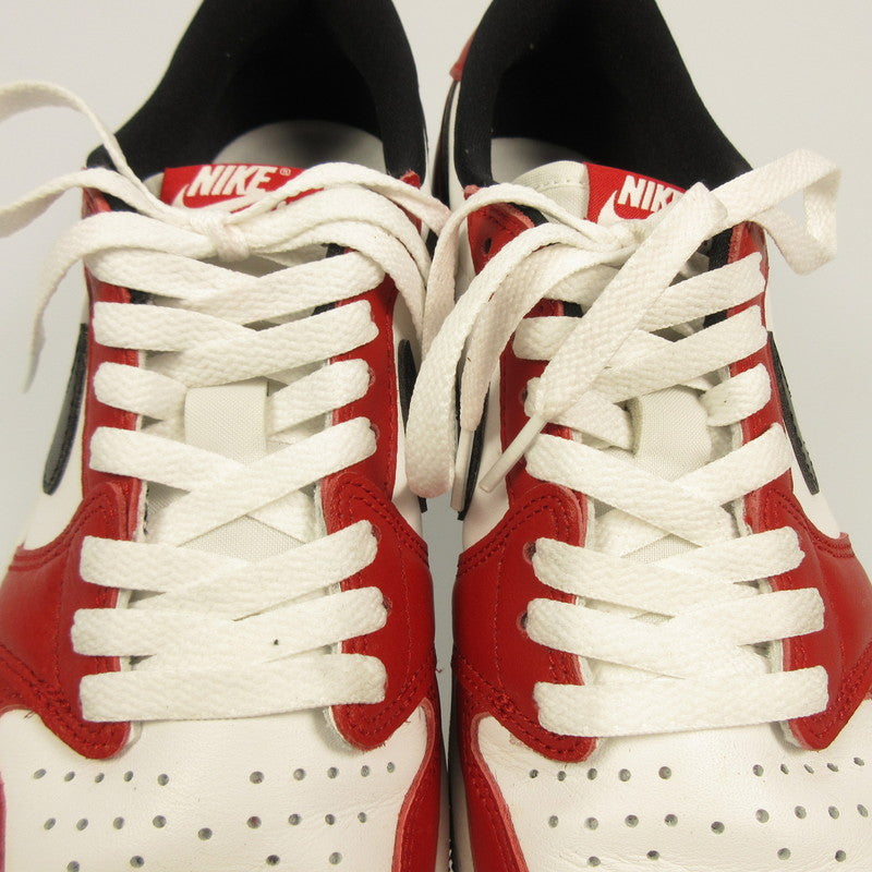 【中古】NIKE | ナイキ AIR JORDAN 1 RETRO LOW スニーカー HQ6998-600 レッド 26cm
