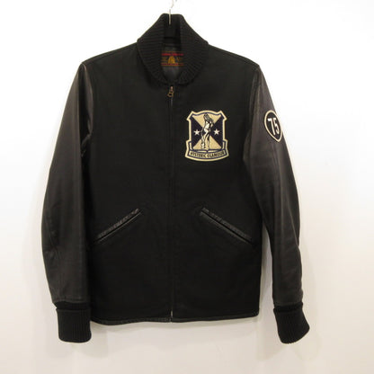 Used】HYSTERIC GLAMOUR | Hysteric Glamour Stadium Jacket 0241AB01 Black Size: S