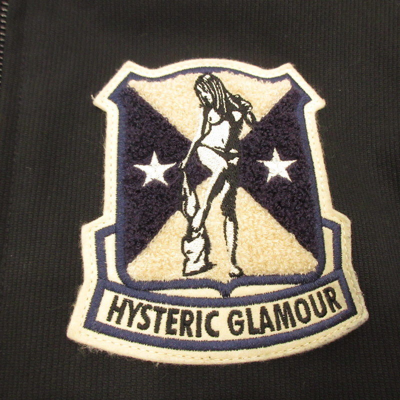Used】HYSTERIC GLAMOUR | Hysteric Glamour Stadium Jacket 0241AB01 Black Size: S