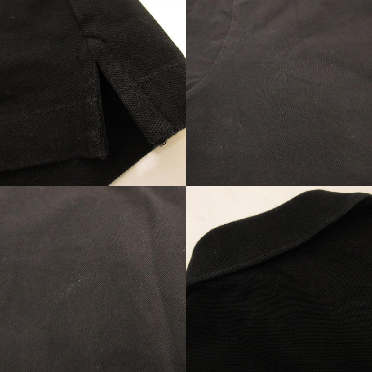 [Used] MONCLER | Moncler SS POLO Polo Shirt 8A00023 Authentic Black Size: S
