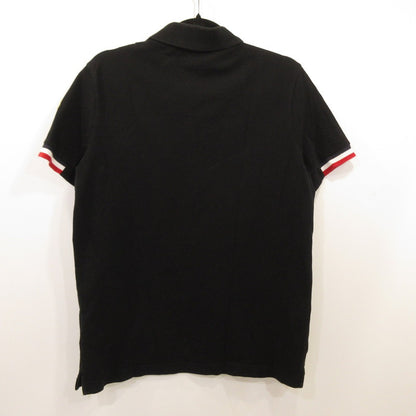 [Used] MONCLER | Moncler SS POLO Polo Shirt 8A00023 Authentic Black Size: S