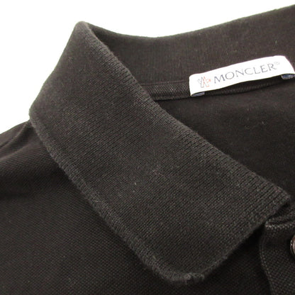 [Used] MONCLER | Moncler SS POLO Polo Shirt 8A00023 Authentic Black Size: S