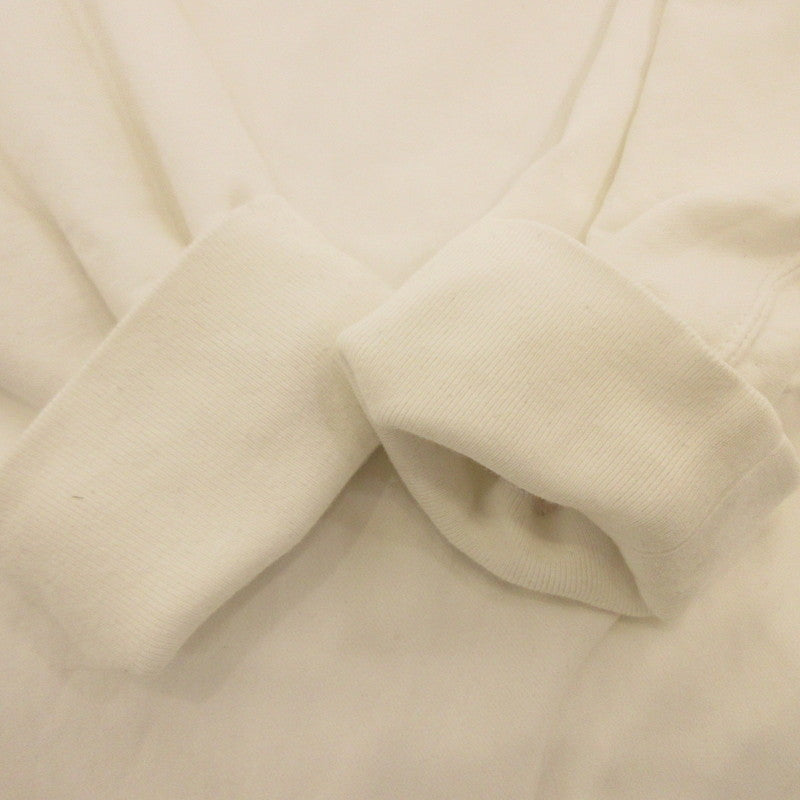 【中古】AURALEE | オーラリー ELASTIC HIGH GAUGE SWEAT P/O 長袖Ｔシャツ A23SP01NU ホワイト サイズ：3