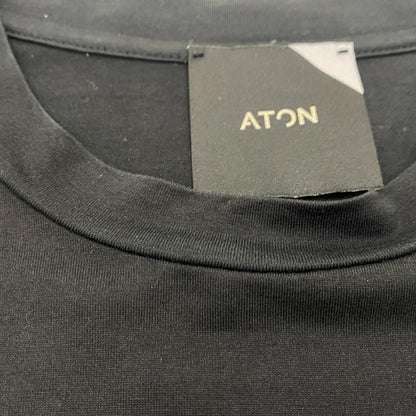 ATON | エイトン Suvin60/2 Oversized T-shirt 半袖Ｔシャツ 6892893 ｻｲｽﾞ:6 ブラック【姫路東店】