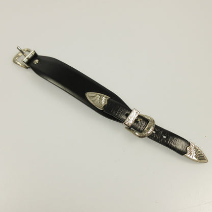 [Used] TOGA | Toga Double Buckle Bangle Bracelet TP12-AK270 Black