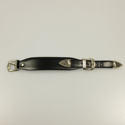 [Used] TOGA | Toga Double Buckle Bangle Bracelet TP12-AK270 Black