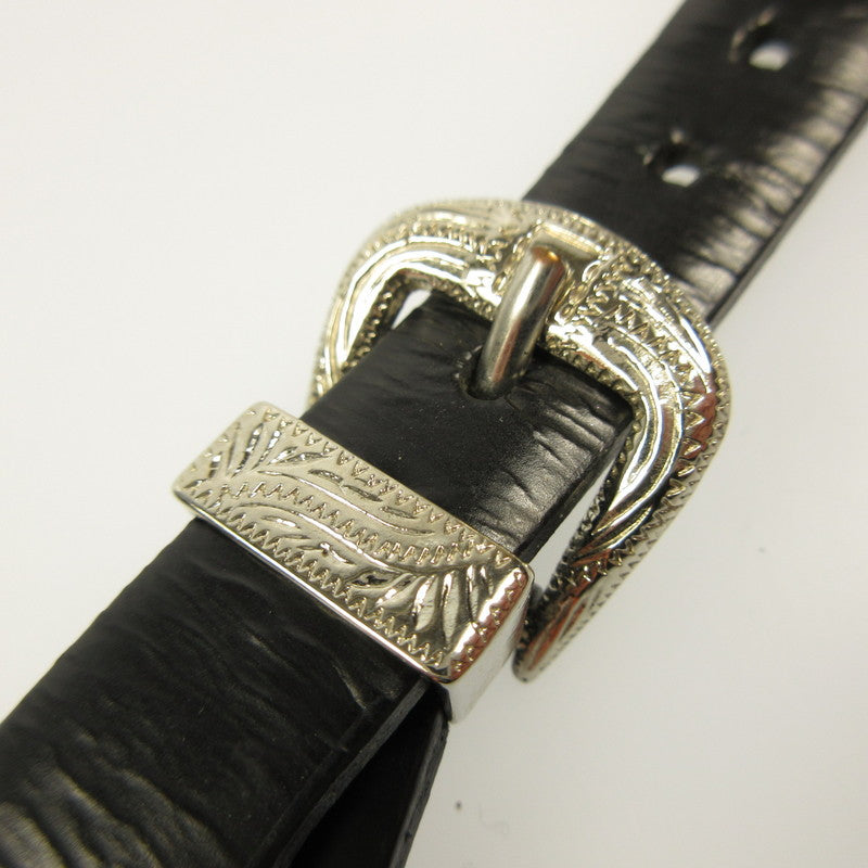 [Used] TOGA | Toga Double Buckle Bangle Bracelet TP12-AK270 Black