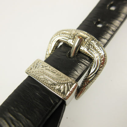 [Used] TOGA | Toga Double Buckle Bangle Bracelet TP12-AK270 Black