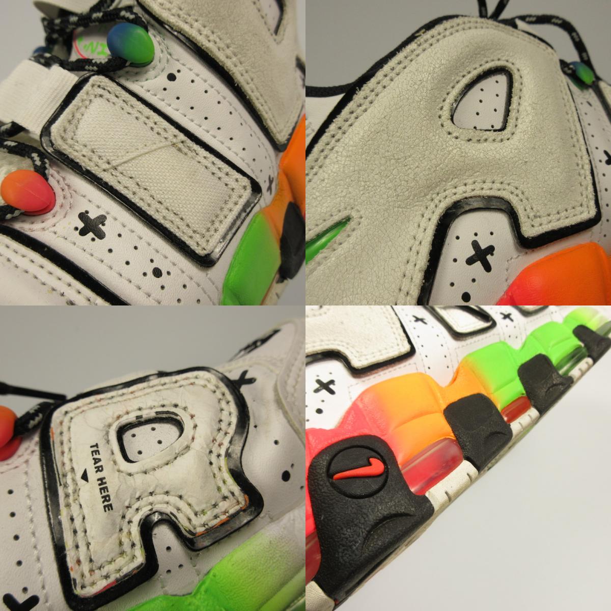 【中古】NIKE | ナイキ AIR MORE UPTEMPO 96 スニーカー DV1233-111 ホワイト 27cm