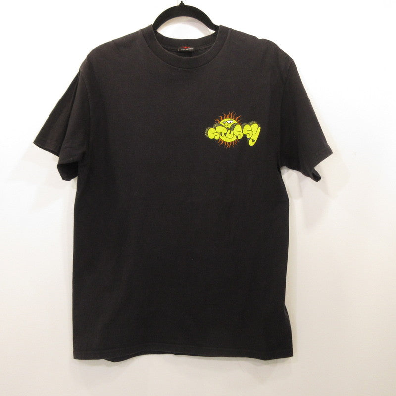 [Used] STUSSY | Honolulu Ghost Surfman Short-Sleeve T-Shirt Black Size: M