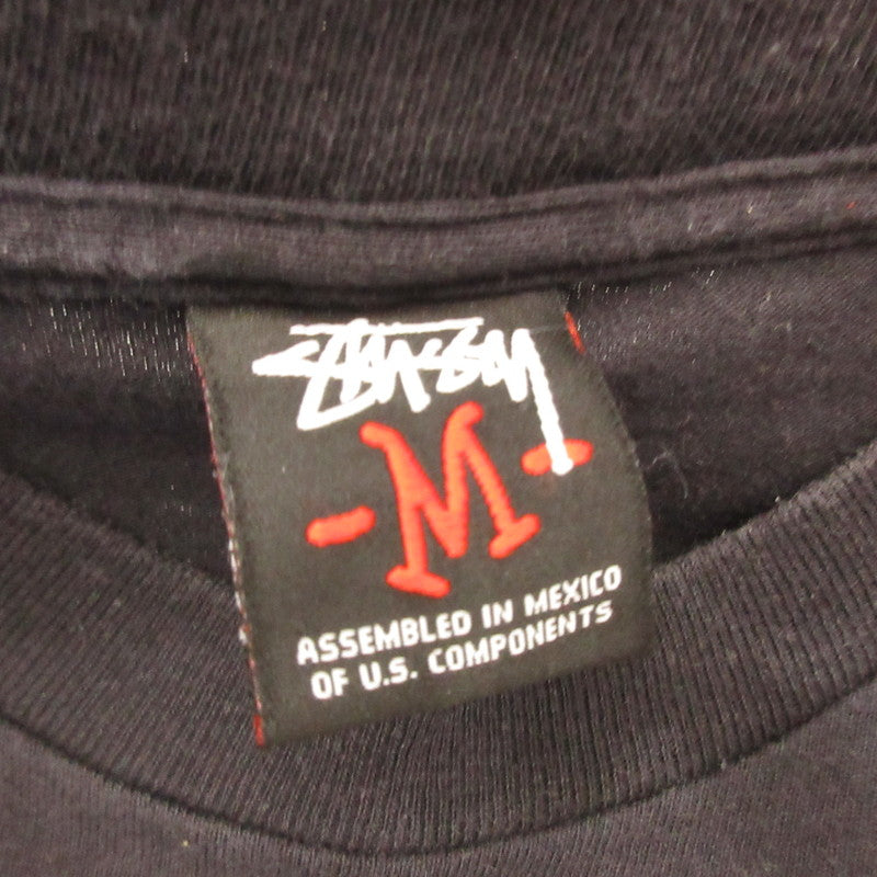 [Used] STUSSY | Honolulu Ghost Surfman Short-Sleeve T-Shirt Black Size: M