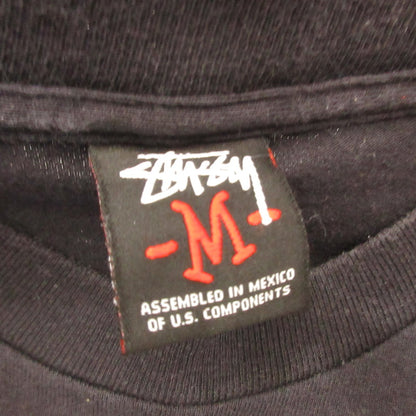 [Used] STUSSY | Honolulu Ghost Surfman Short-Sleeve T-Shirt Black Size: M