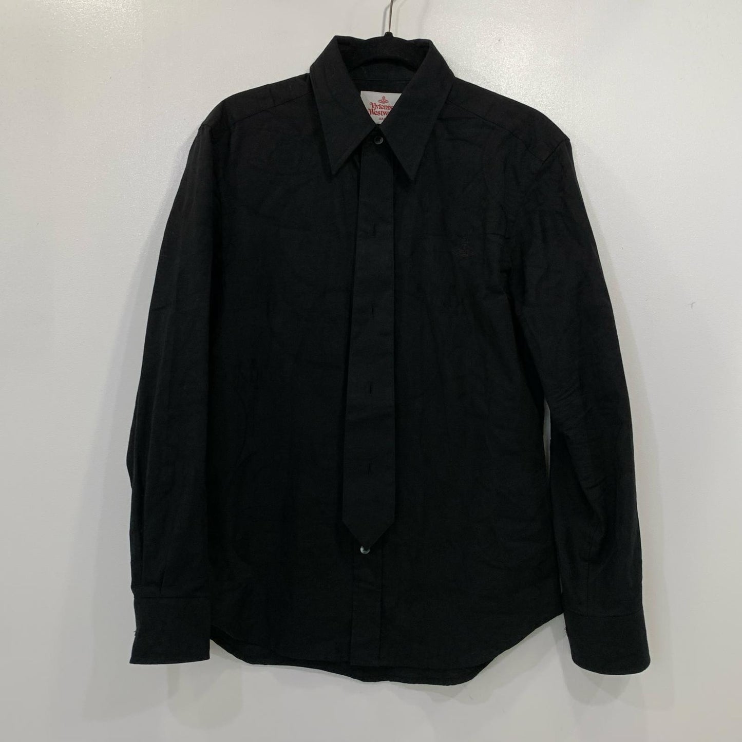 【中古】Vivienne Westwood MAN | ヴィヴィアンウエストウッドマン 長袖シャツ VW-WR-76499 ブラック サイズ：46