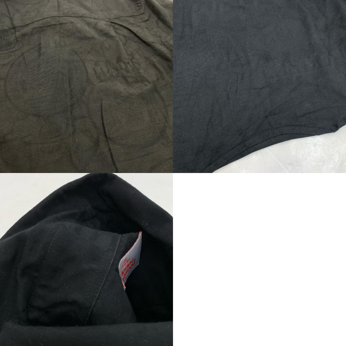 【中古】Vivienne Westwood MAN | ヴィヴィアンウエストウッドマン 長袖シャツ VW-WR-76499 ブラック サイズ：46