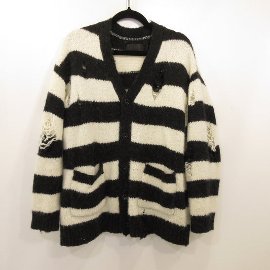 【中古】NUMBER(N)INE | ナンバーナイン カーディガン アルパカ混 サイズ：2