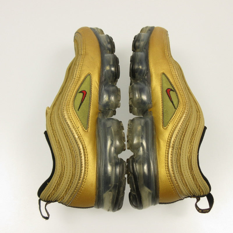 [Used] NIKE | Nike AIR VAPORMAX 97 METALLIC GOLD Sneakers AJ7291-700 Gold 28.5cm