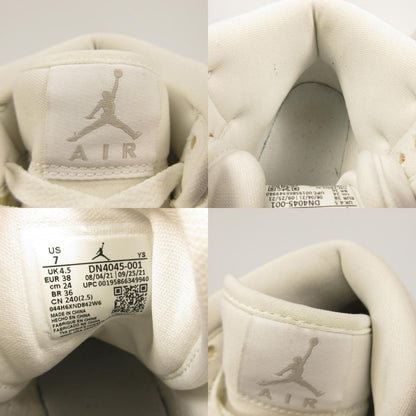 Used: NIKE | Nike WMNS Air Jordan 1 Mid SE Light Iron Ore Sneakers DN4045-001 Gray 24cm