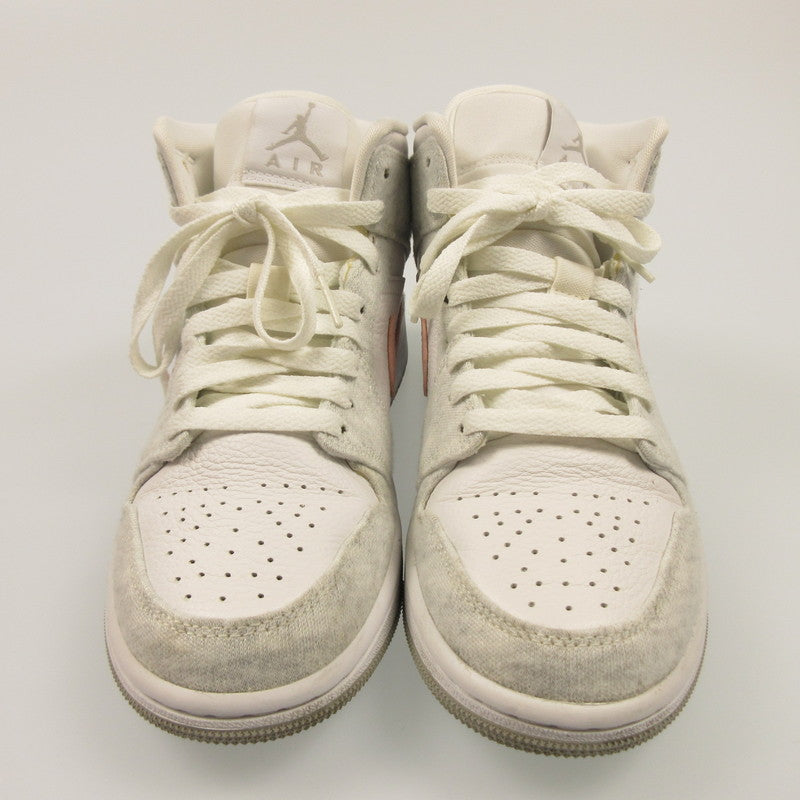 Used: NIKE | Nike WMNS Air Jordan 1 Mid SE Light Iron Ore Sneakers DN4045-001 Gray 24cm