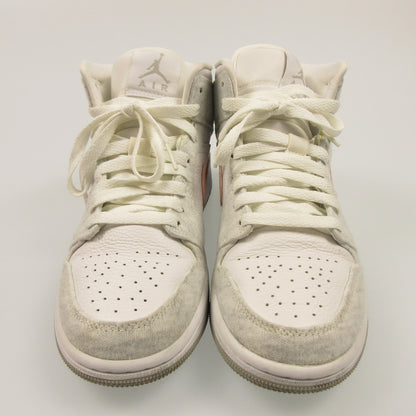 Used: NIKE | Nike WMNS Air Jordan 1 Mid SE Light Iron Ore Sneakers DN4045-001 Gray 24cm