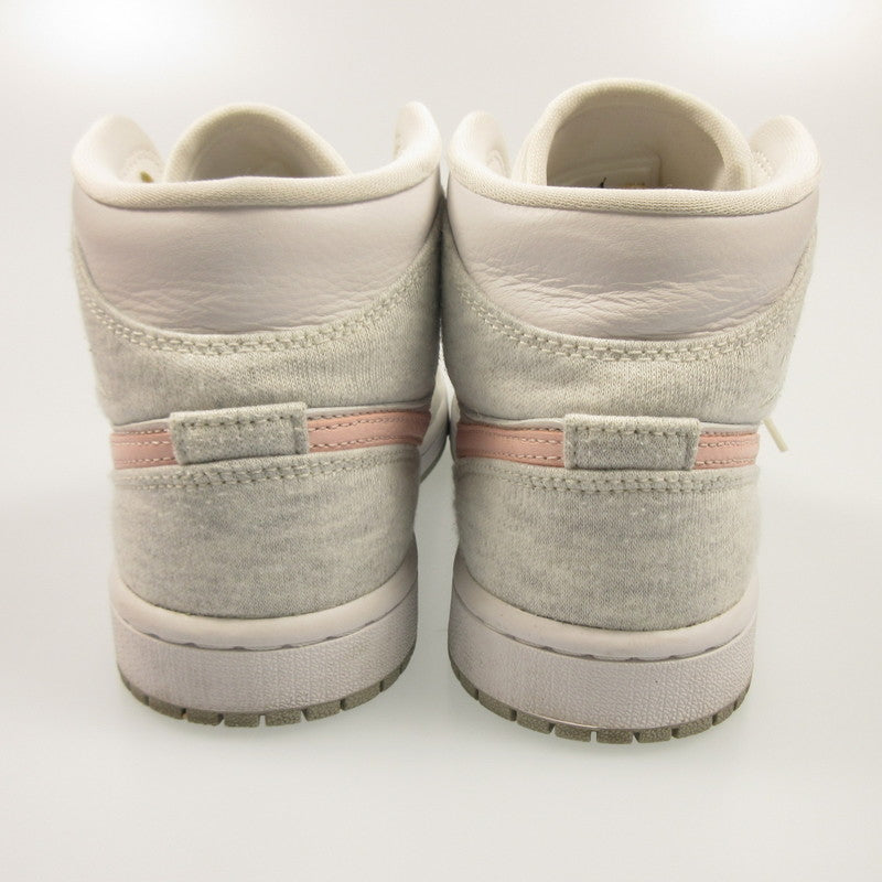 Used: NIKE | Nike WMNS Air Jordan 1 Mid SE Light Iron Ore Sneakers DN4045-001 Gray 24cm