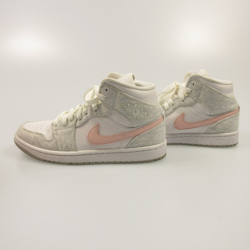 Used: NIKE | Nike WMNS Air Jordan 1 Mid SE Light Iron Ore Sneakers DN4045-001 Gray 24cm