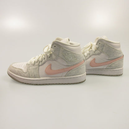 Used: NIKE | Nike WMNS Air Jordan 1 Mid SE Light Iron Ore Sneakers DN4045-001 Gray 24cm