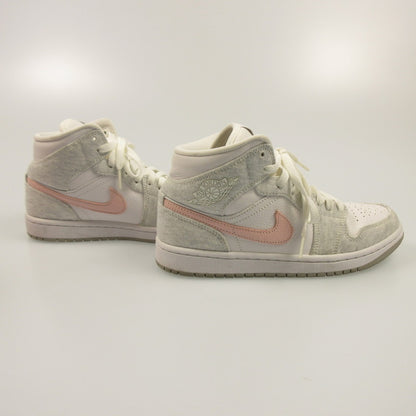 Used: NIKE | Nike WMNS Air Jordan 1 Mid SE Light Iron Ore Sneakers DN4045-001 Gray 24cm